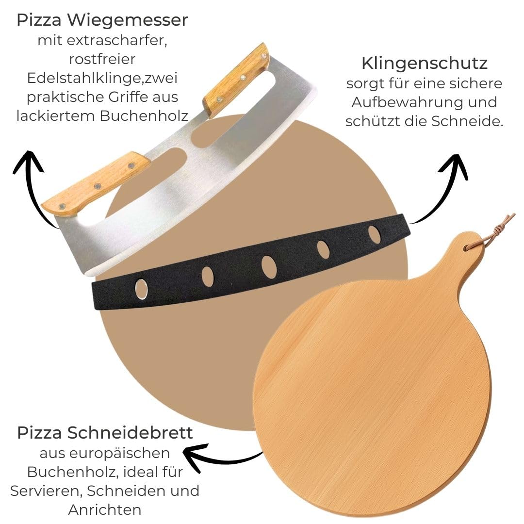 topanbieter999-pizzaschneider-pizzabrett-set-buche-31-5cm image 5