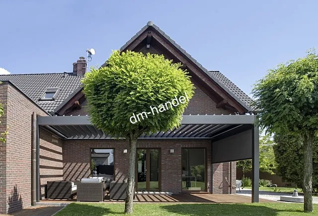 dm-handel-pergola-sb-400-7x3m-lamellendach-elektrisch image 1