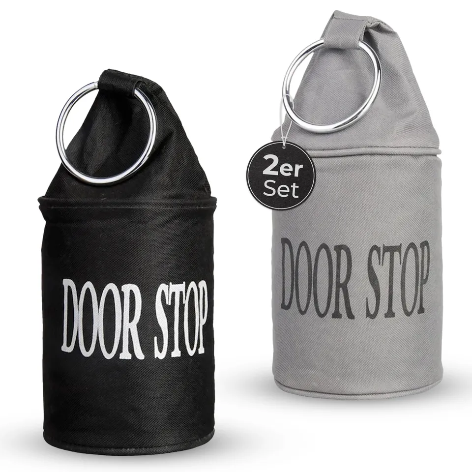 topanbieter999-home-living-t-rstopper-schwarz-grau-2er-set image 1