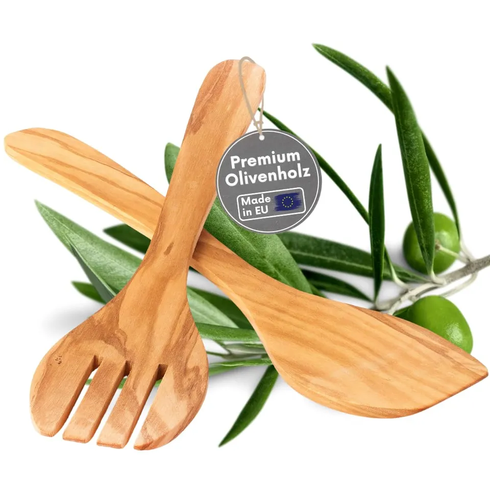 topanbieter999-salatbesteck-olivenholz-30-cm-2-tlg-splitterfrei image 1