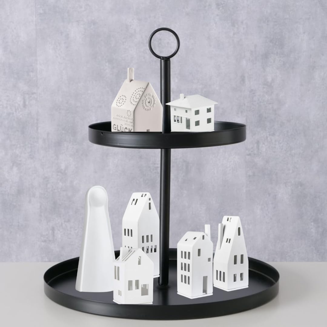 topanbieter999-etagere-2-etagen-schwarz-eisen-30-20-cm image 3