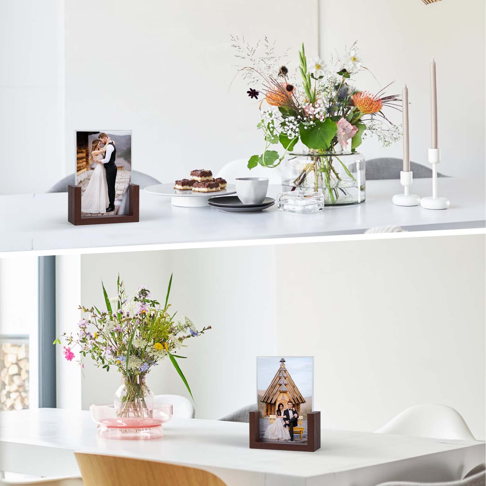 rlavbl-bilderrahmen-10x15-glas-braun-u-sockel-2er-set image 5