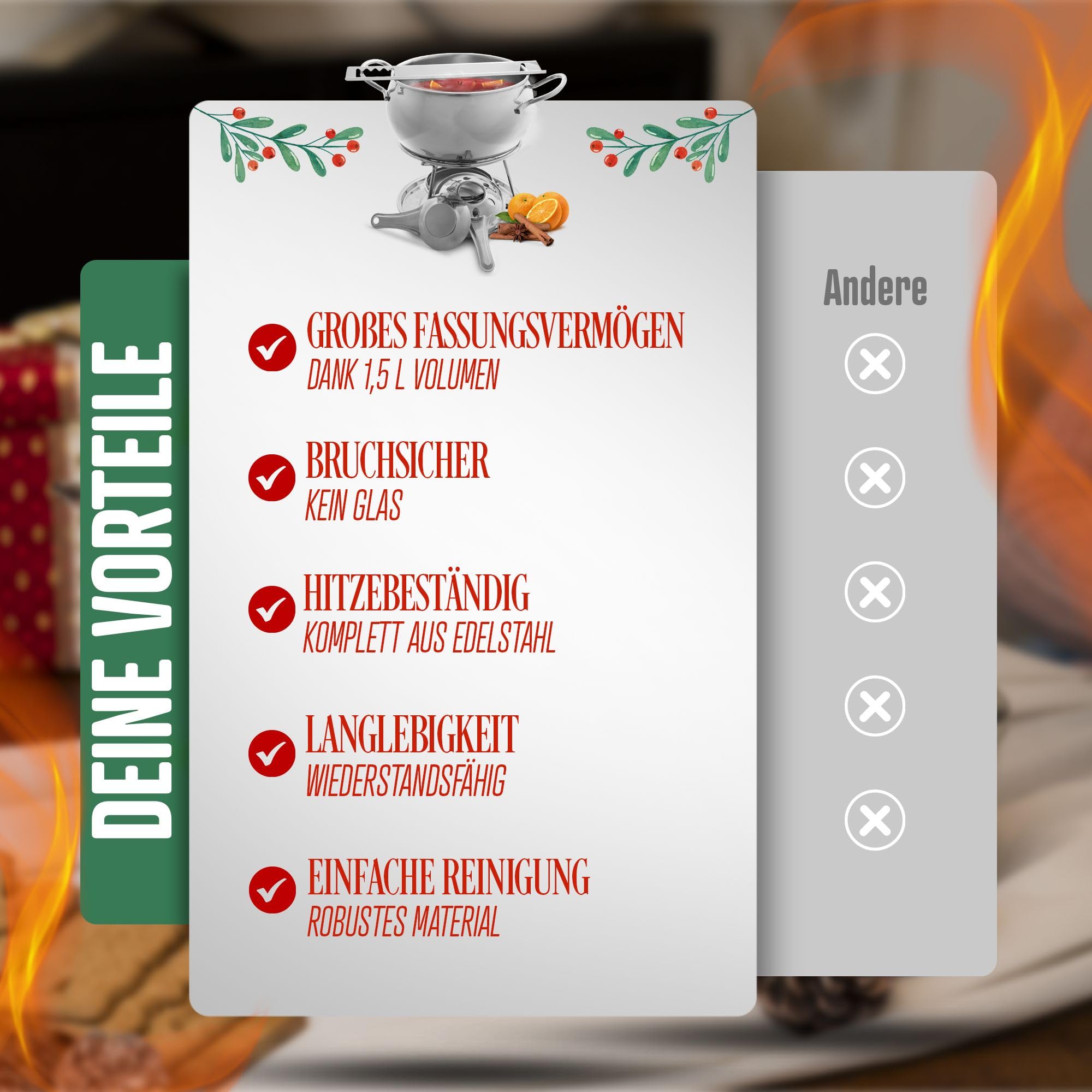 topanbieter999-kochen-genie-en-feuerzangenbowle-set-edelstahl image 6