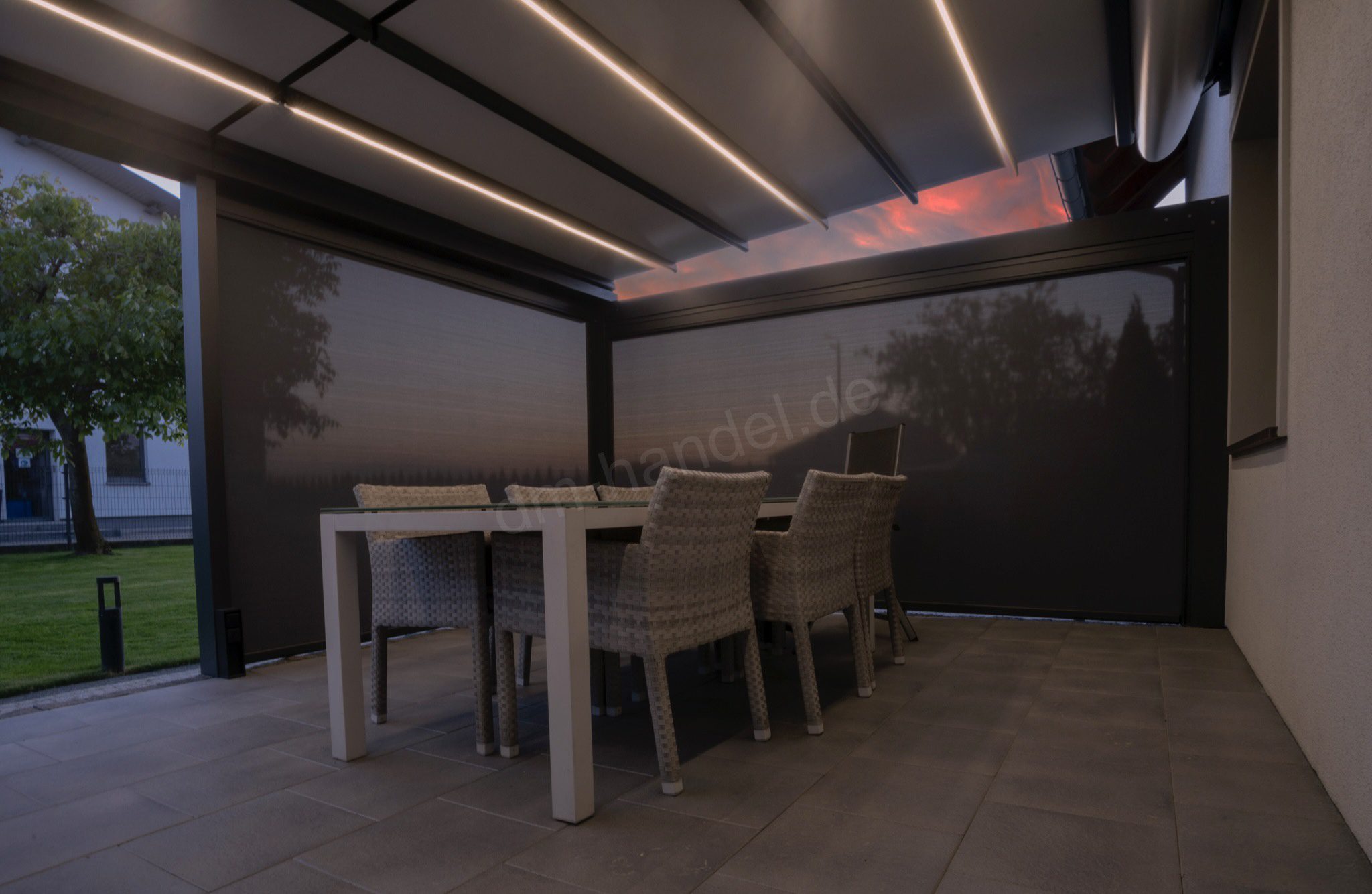 dm-handel-pergola-solid-7x3m-pergola-mit-stoffdach-elektrisch image 5