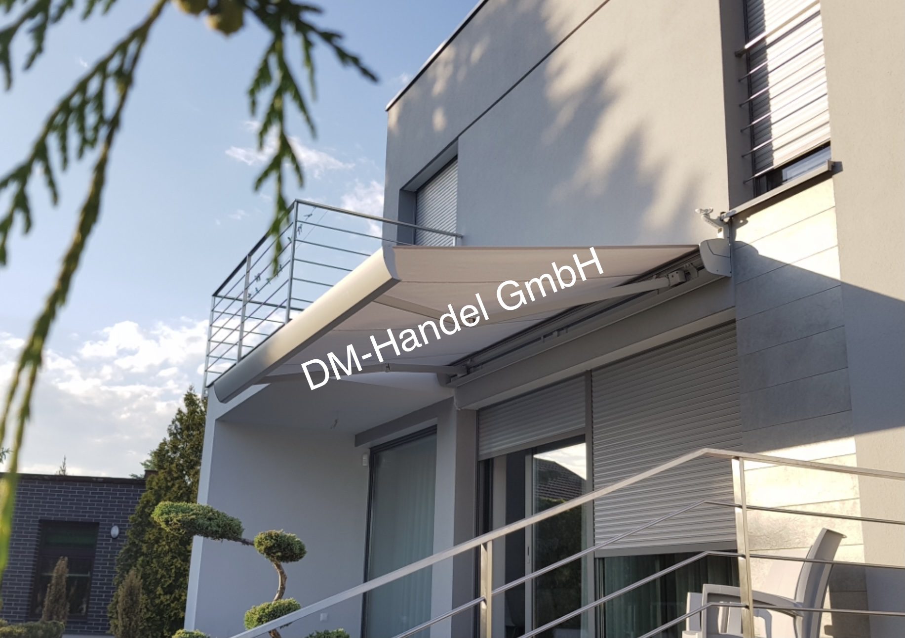 dm-handel-markise-kreta-3x2-6m-vollkassette-mit-led-elektro image 2