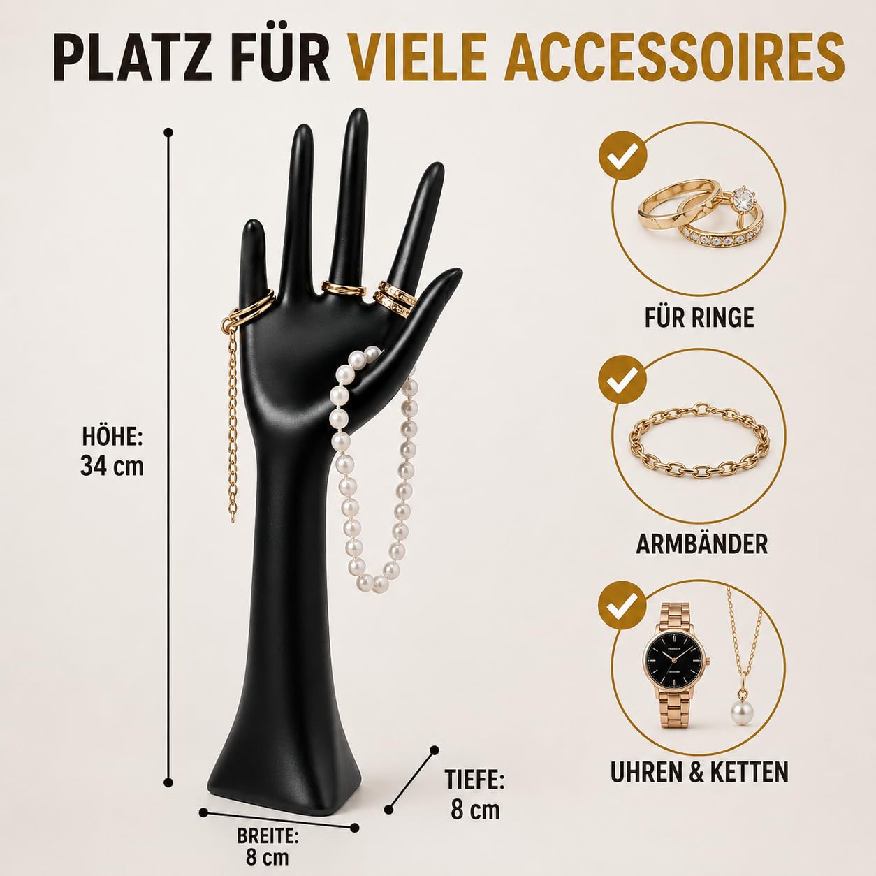 topanbieter999-home-living-schmuckhalter-hand-schwarz-kunstharz image 3