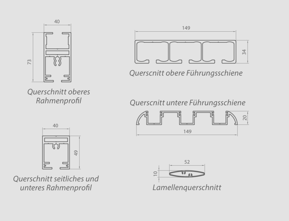 dm-handel-schiebeelement-281-420cm-alu-lamellen image 3