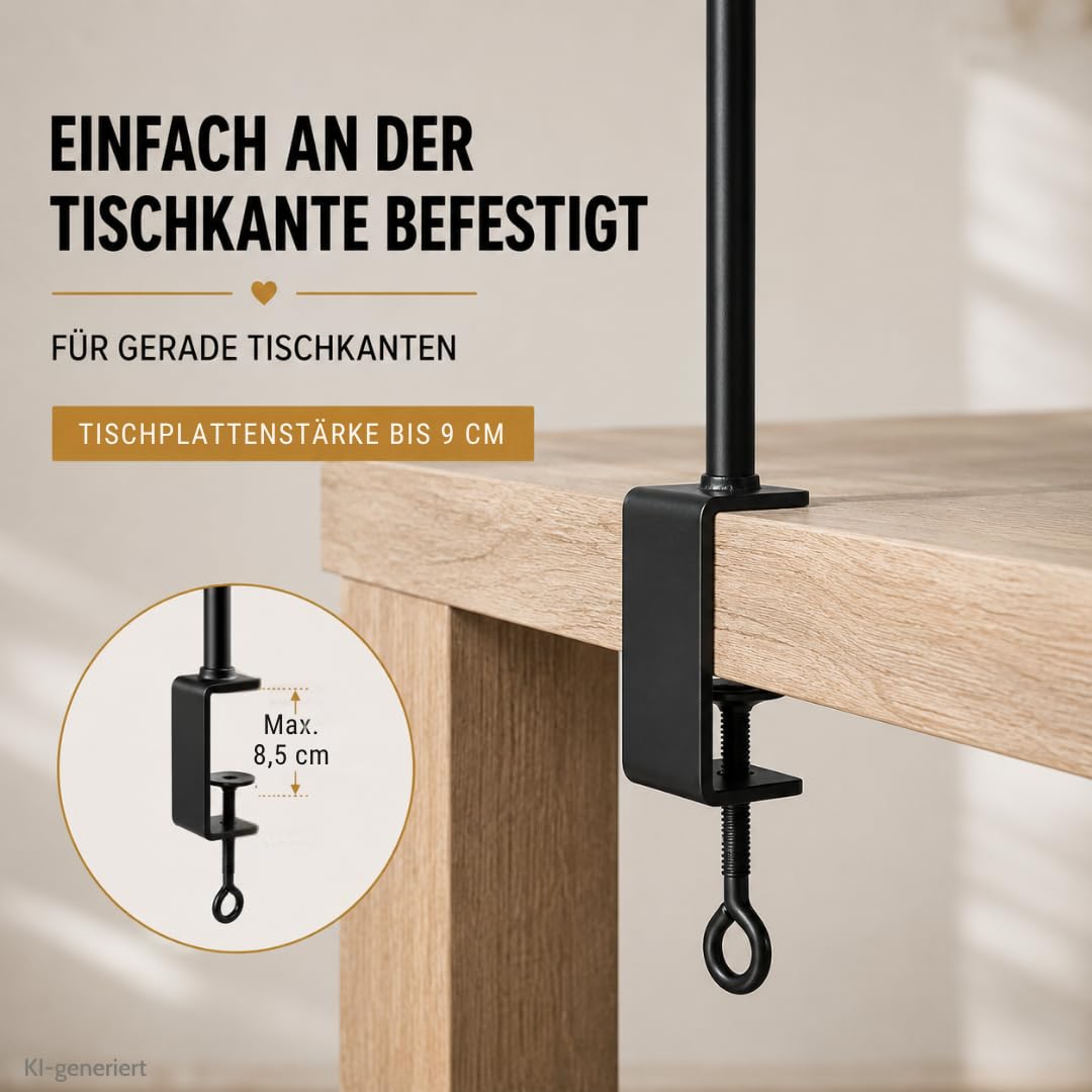 topanbieter999-tisch-dekostange-schwarz-ausziehbar-bis-211cm image 4