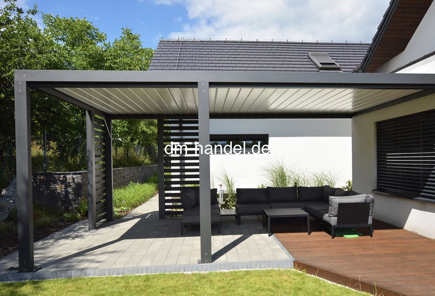 dm-handel-pergola-sb-400-4x3m-lamellendach image 1