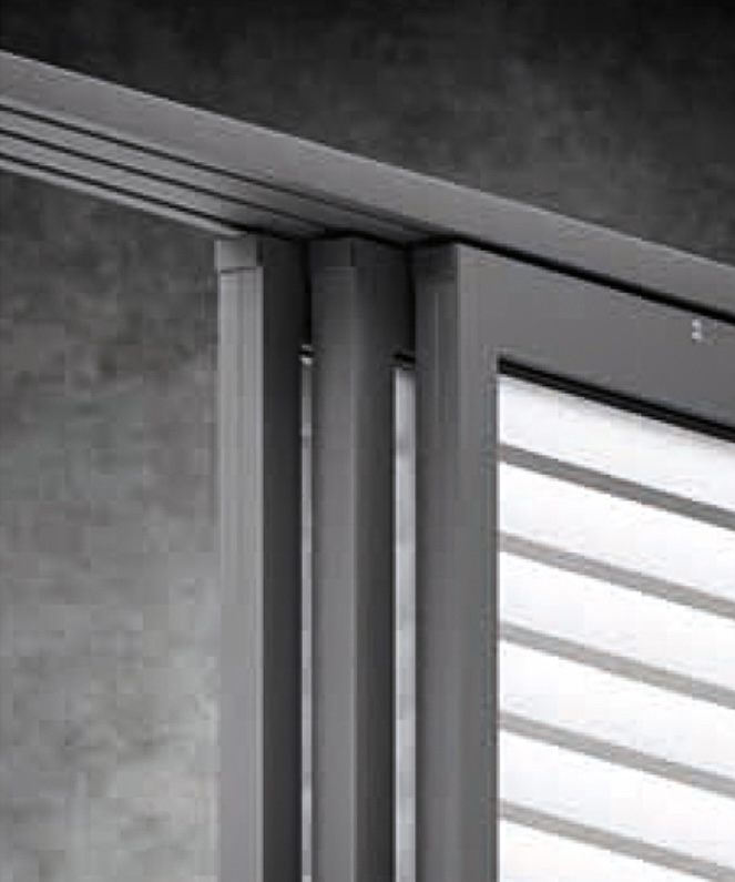 dm-handel-schiebeelement-281-420cm-alu-lamellen image 2