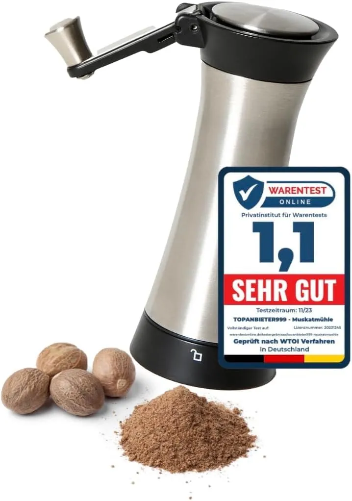 topanbieter999-muskatm-hle-edelstahl-mit-nussfach-klappbar image 1