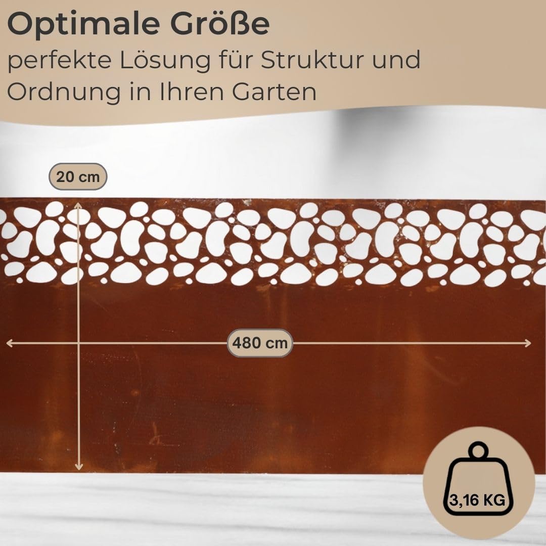 topanbieter999-rasenkante-metall-480x20-cm-rost-tupfen image 2