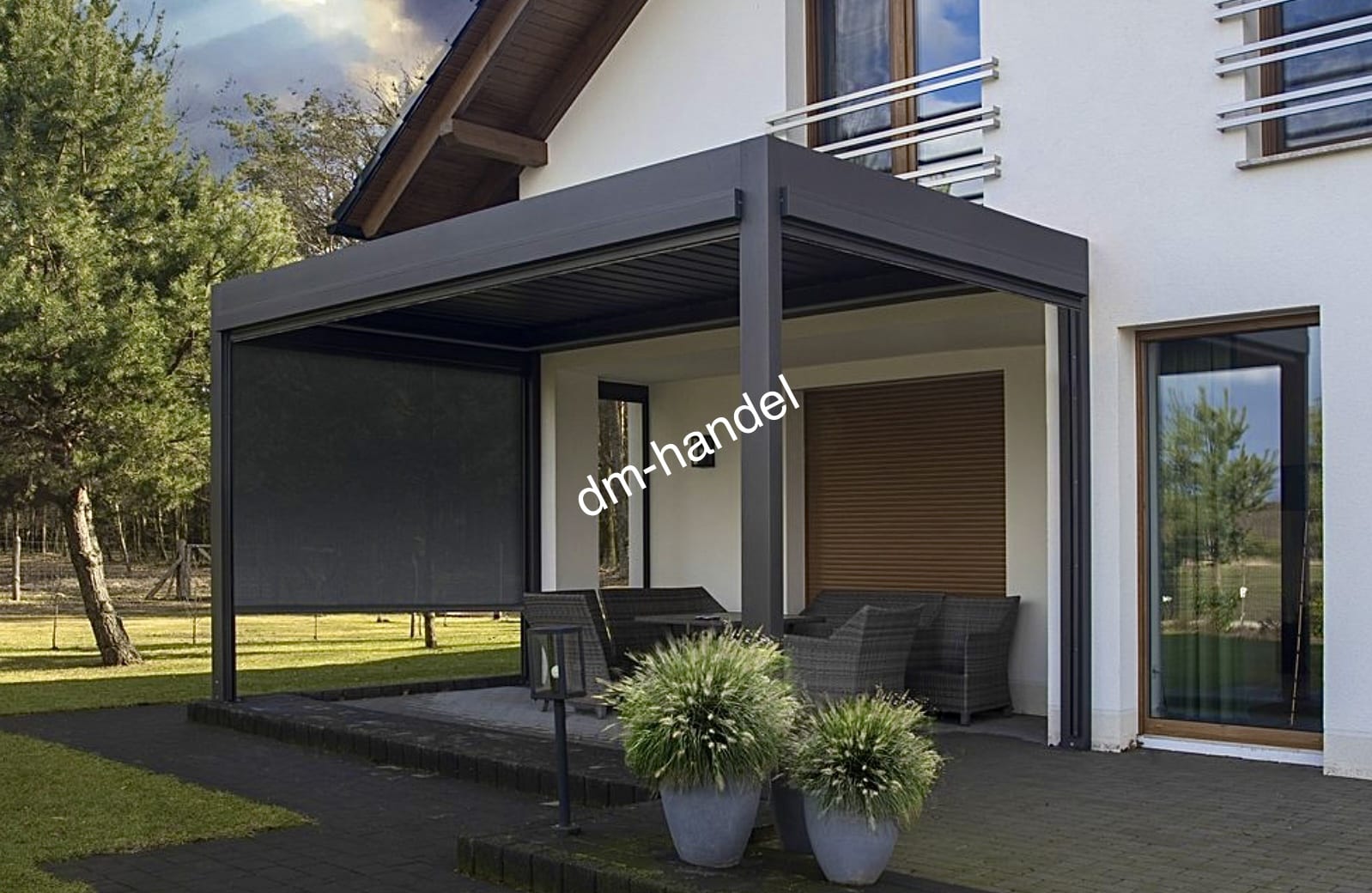 dm-handel-pergola-sb-400-7x3m-lamellendach-elektrisch image 2