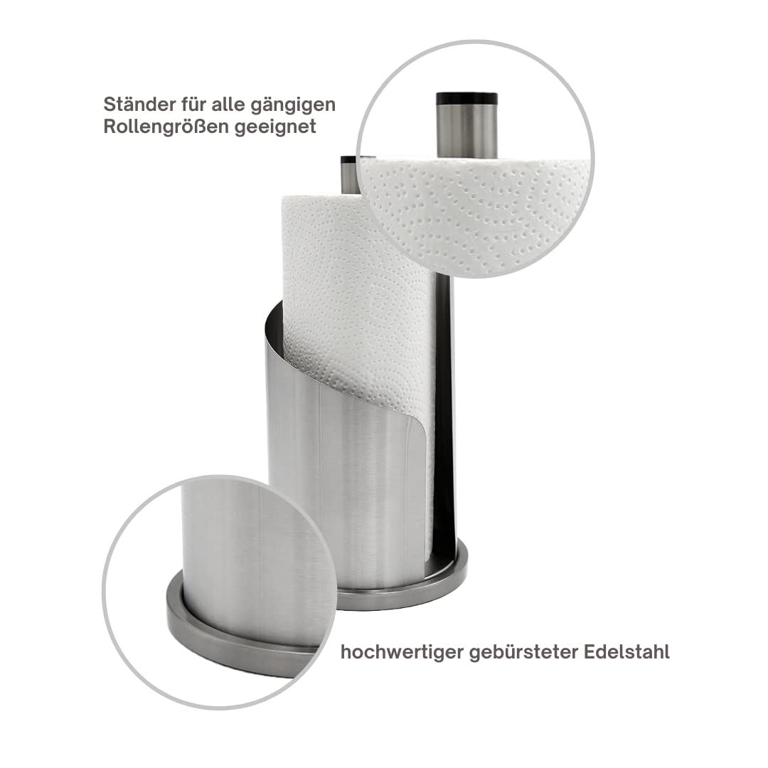 topanbieter999-kochen-genie-en-k-chenrollenhalter-edelstahl-33-5cm image 3