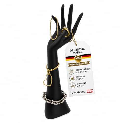 topanbieter999-home-living-schmuckhalter-hand-schwarz-kunstharz image 6