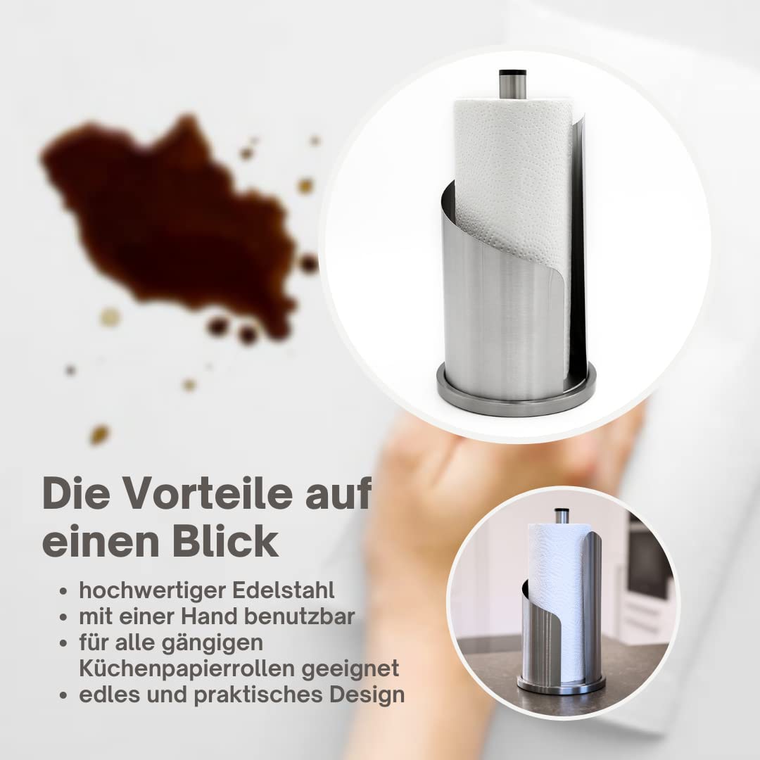 topanbieter999-kochen-genie-en-k-chenrollenhalter-edelstahl-33-5cm image 4