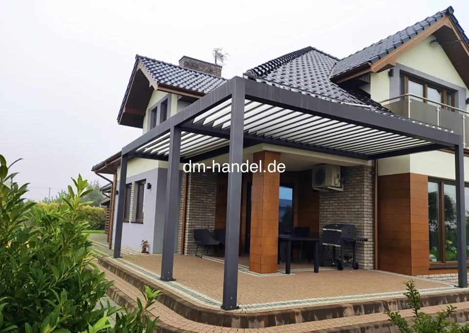 dm-handel-pergola-sb-500-4x5m-lamellendach-elektro image 1