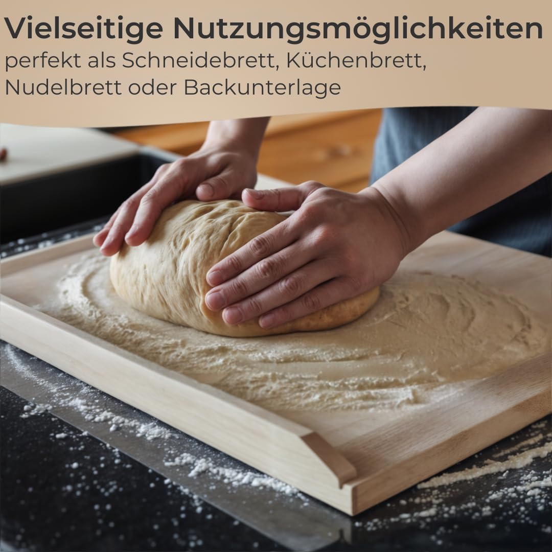 topanbieter999-kochen-genie-en-backbrett-holz-60x40-lindenholz image 5