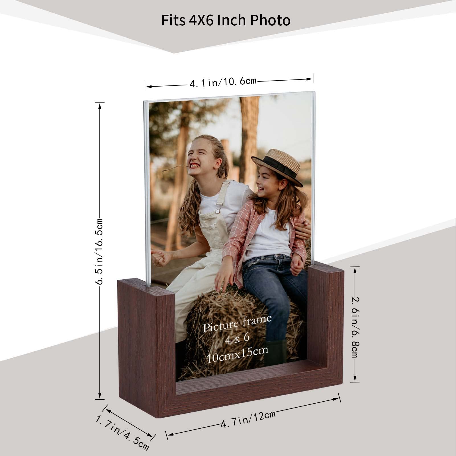 rlavbl-bilderrahmen-10x15-glas-braun-u-sockel-2er-set image 4