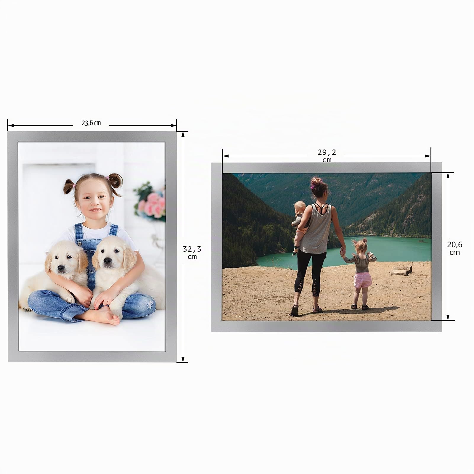 rlavbl-magnetrahmen-a4-silber-12er-set-selbstklebend-pvc image 2