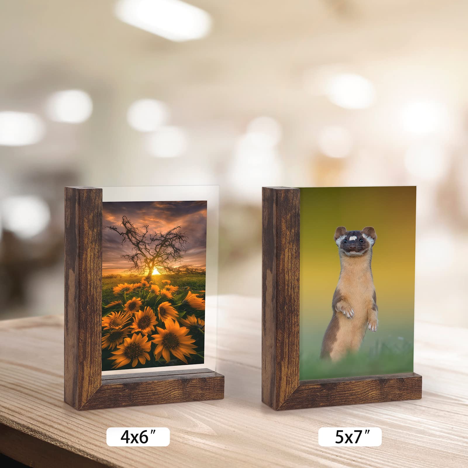 rlavbl-bilderrahmen-10x15-glas-braun-2er-set-holzfu image 7