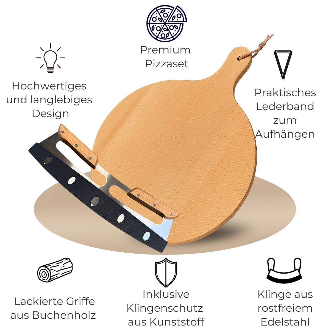 topanbieter999-pizzaschneider-pizzabrett-set-buche-31-5cm image 7