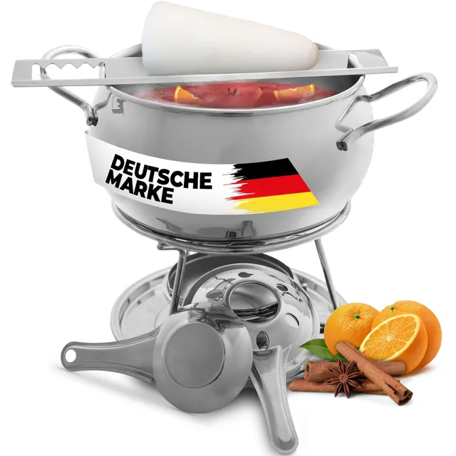 topanbieter999-kochen-genie-en-feuerzangenbowle-set-edelstahl image 1