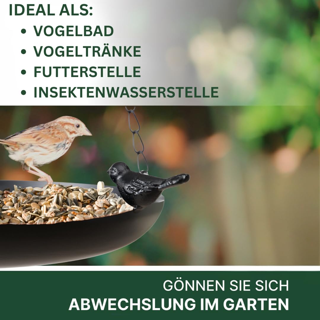 topanbieter999-vogelstation-metall-schwarz-h-ngend-wetterfest image 5