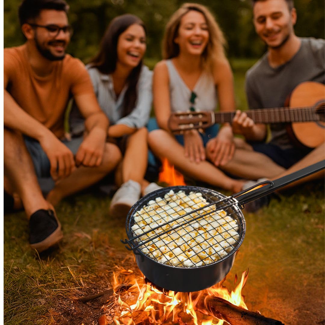 topanbieter999-outdoor-popcornpfanne-lagerfeuer-gro-carbonstahl image 2