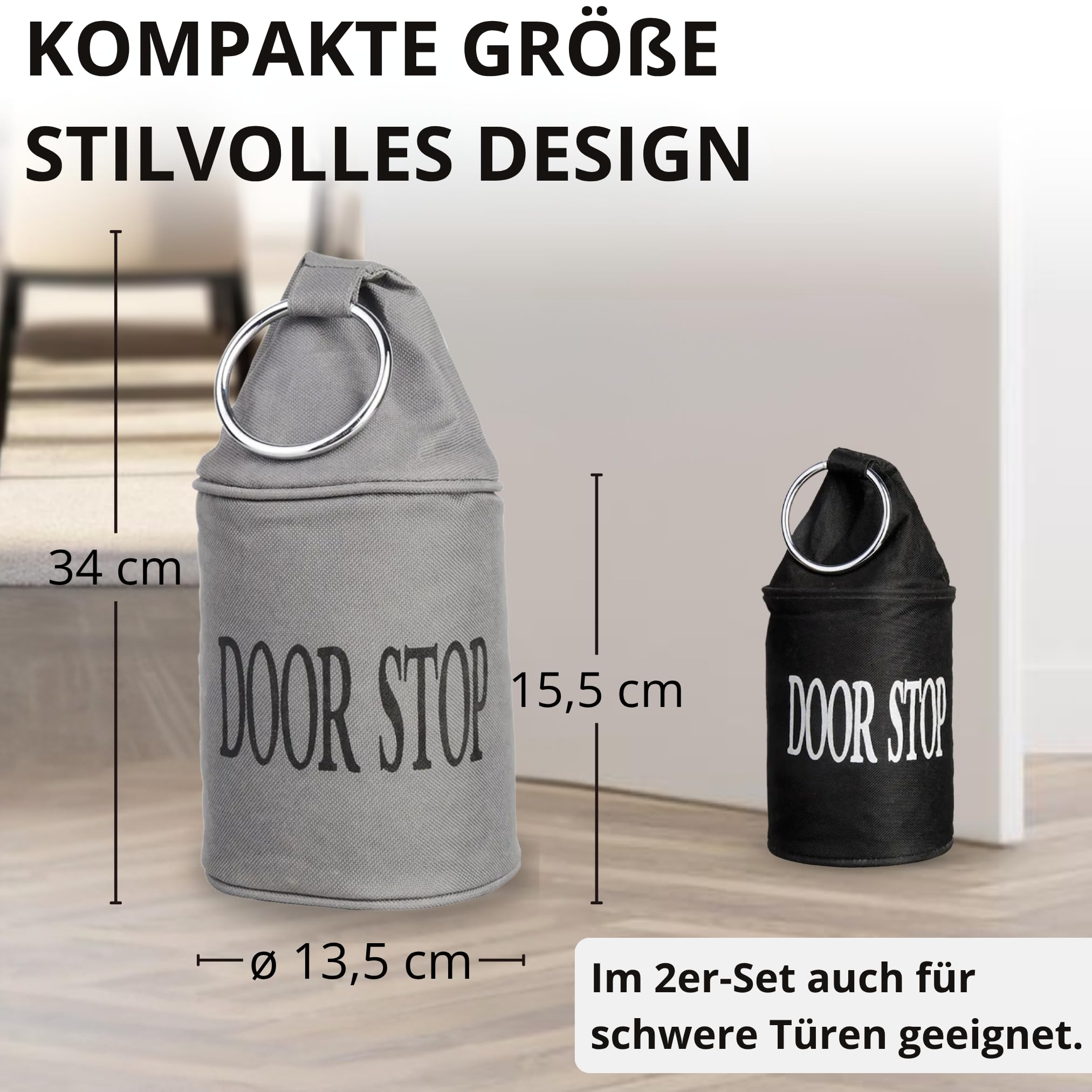 topanbieter999-home-living-t-rstopper-schwarz-grau-2er-set image 3