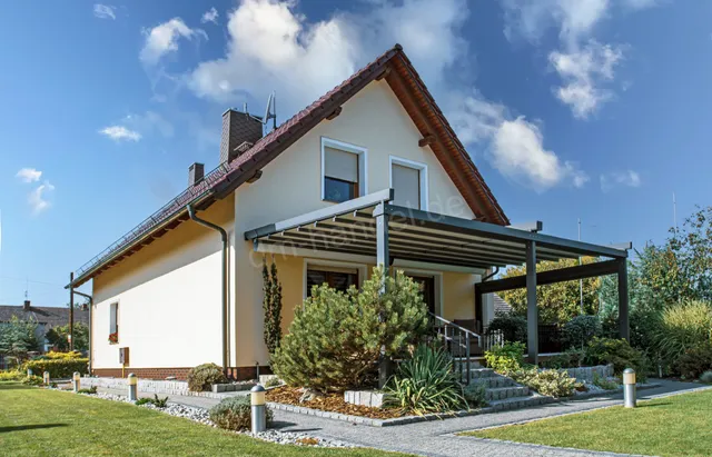 dm-handel-pergola-solid-6x4m-terrassen-berdachung-elektrisch image 1