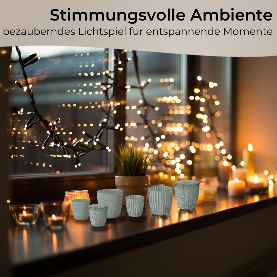 topanbieter999-home-living-teelichthalter-6er-set-gr-n-wei-glas image 7