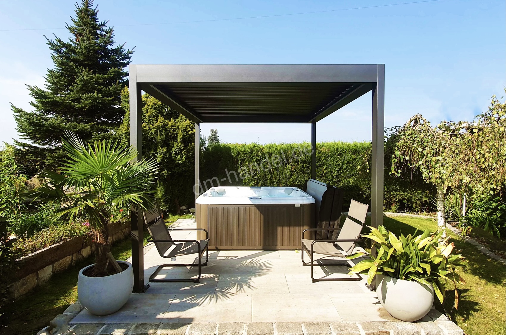 dm-handel-pergola-sb-350-3-4x3-5m-lamellendach-freistehend image 1