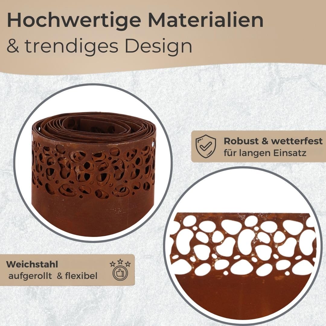 topanbieter999-rasenkante-metall-480x20-cm-rost-tupfen image 3