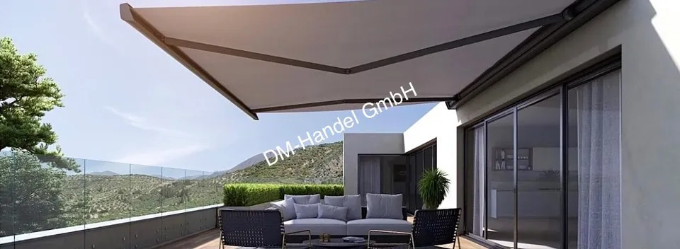 dm-handel-markise-kreta-6x3-6m-vollkassettenmarkise-led image 1