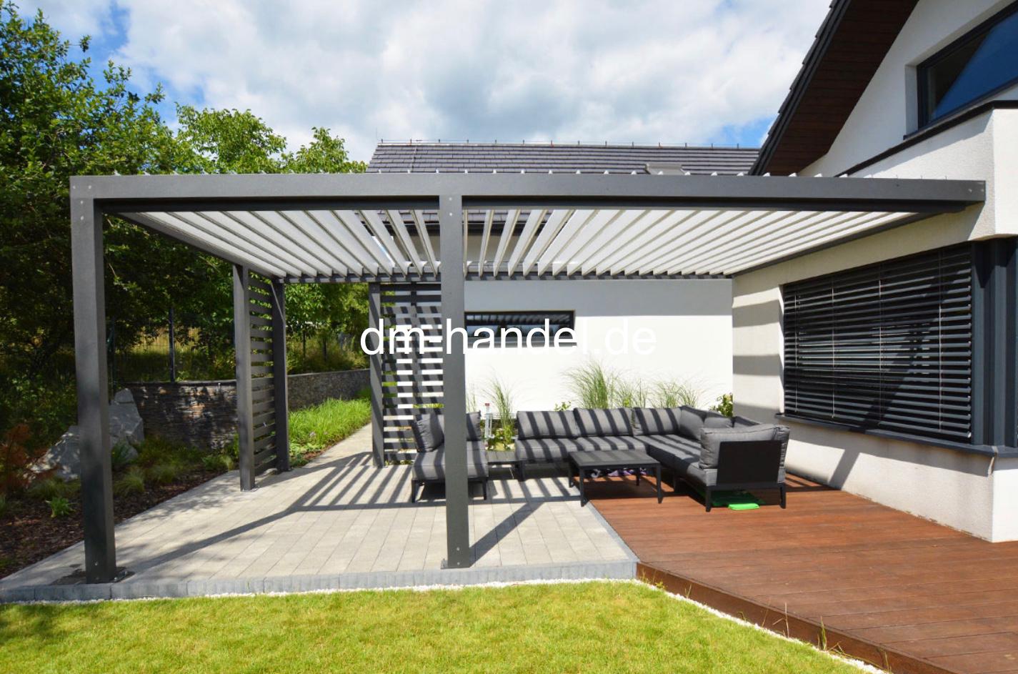 dm-handel-pergola-sb-400-4x3-5m-lamellendach-elektrisch image 2