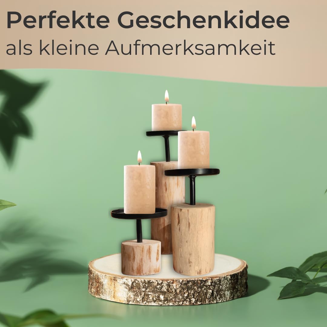 topanbieter999-kerzenst-nder-3er-set-holz-metall-8-22cm image 7